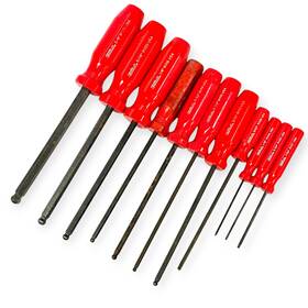 91120 Eklind 91124 5/16 In 3/8 Ball End Hex Screwdriver Set 11 Pcs Usa