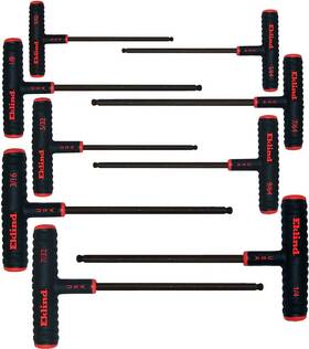 Eklind Tool 037516608093 60809 Power-t Handle Ball-hex Key Allen Wrench 9 Pieces Set