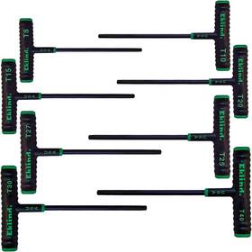 T8-t40 Eklind Tool 037516686886 68688 Power-t Handle Torx Star Key Set 8 Pieces