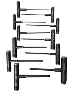 6ip-50ip Eklind Tool 037516687005 Power-t Key Set-11pc. Torx Plus 6 Inch Arm