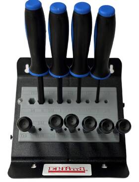 Eklind Tool 037516906113 90611 Ball-hex Allen Screwdriver - 10pc Set Metric Mm Sizes 1.3-10 W