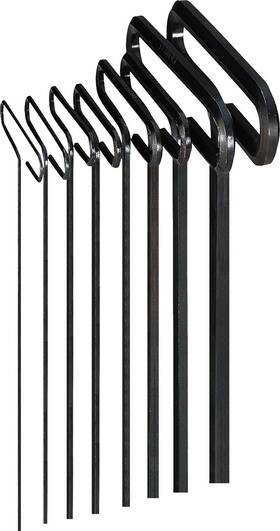 33198 Eklind Tool 100058633806 Std Grip Hex T-key Allen Wrench - 8pc Set Sae Inch Sizes 3/32-1/