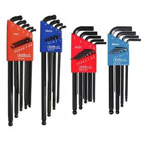 13222 Eklind Tool 445015915988 17222 And Double-ball-hex Allen Wrench Combo Sae/metric Extra Long