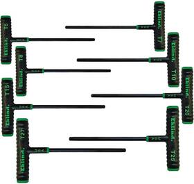 T6-t25 Eklind Tool 68689 Power-t Handle Torx Star Key - 8pc Set 6in Shaft