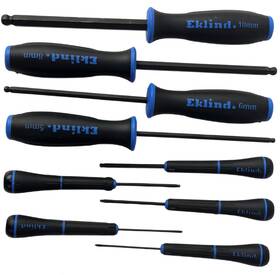 B000189sl8 Eklind Tool Ball-hex-driver Set-9 Pc. Metric/1.5mm - 10mm