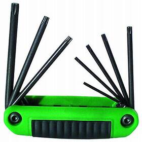 25582 Eklind Tool Co 8pc Foldup Torx Keys -25582