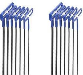 55166 Eklind Tool Company 445000829887 6 Piece Inch Cushion Grip Metric T-handle Hex Key Set 2