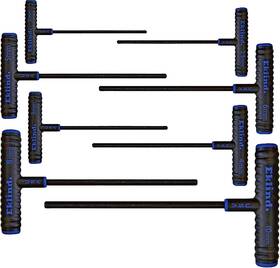 64908 Eklind Tool Company 445014487424 Power-t Handle Hex Key Allen Wrench - 8pc Set Metric Mm Sizes