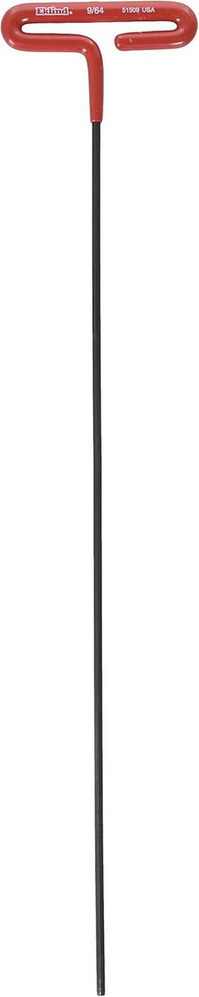 51509 Eklind Tool Company 9/64 Inch Cushion Grip Hex T-handle T-key Allen Wrench