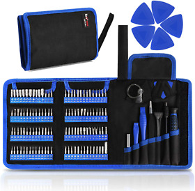 Electronics Repair Tool Kit 126 In 1 Precision Screwdriver Set With Case Ergonomic