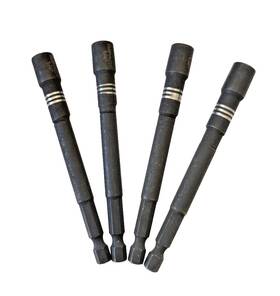 3280-ii Enkay 4 Pieces 1/4 X Inchs Impact Nut Driver Black