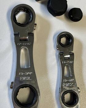 Rw12 Ez Red E-z Ratchet Wrench Set 12 In 1