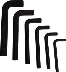 Ez Travel Distribution 711181285802 Extra Large Allen Wrench Jumbo Hex Key Set Metric 8mm 10mm 12mm 14mm 17mm