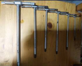 Fcm84tcje5 Facom B4 6 Piece Metric T Handle Set