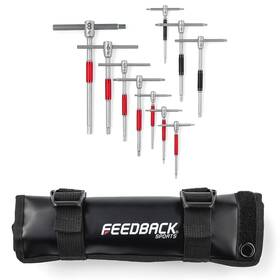 Feedback Sports 817966011663 Modular T-handle Kit Hex Torx Wrench Set Includes 10 Tools 7 Wrenc