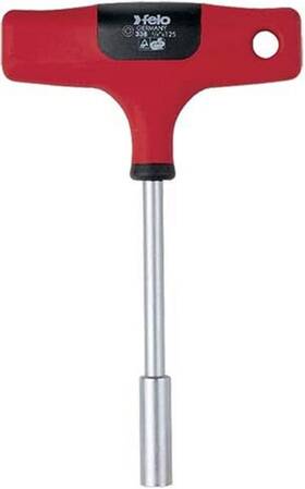 0715732350 Felo 445003790771 1/4 Inch T-handle Hex Bit Holder 5 Long 338 Series