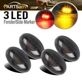 2q3284h9768unt9y Fender Side Mount Light Clearance For Ford Super Duty Aftermarket Front Rear