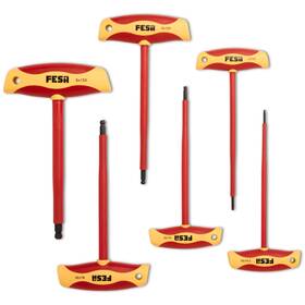 Fesa 810134762053 T-handle Insulated Allen Wrench Set 1000v - 6-piece With