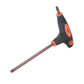 Fipux 639664287153 T40 Anti Tamper Proof Torx Key T Handle Dual End Wrench S2 Steel