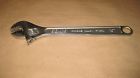 Forged 10in. Drop Full Chrome Vintage Adjustable Japan Wrench Alloy Sears Steel