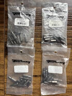 70730 Forney Old/new Stock 4 Packages 9 In Each Package #70730 New/sealed #1 Square