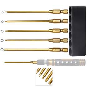 U6f0422 Frihobby 1/4 Inch Drivers 1.27mm 0.05 1.5mm 2mm 2.5mm 3mm Titanium Rc Hex Drive