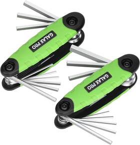 F23010002501 Galax Pro Hex Key Set 17pc Folding Allen Wrench - Tool 2 Pack Portable H