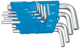 16af Gedore 010886815007 H 42-88 A Hexagon Allen Key Set In Holder 8 Pcs 5/64-5/16af