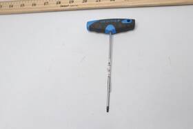 2142txt10 Gedore Torx Key T Shape Alloy Steel 4-59/64 Inch - Sticker On Item Dirty