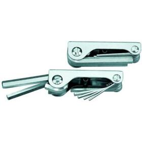 6354800 Gedore Hexagon Allen Key Set 5/64-1/4af