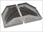 Generic 30 Piece Metric Sae Long Allen Wrench Set 789611003500