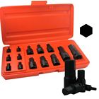 Generic Black Impact Sae Standard Allen Hex Bit Socket Set Kit 789611043254