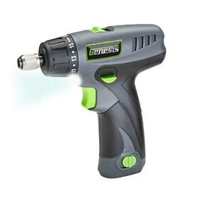 Glsd08b Genesis 8v Lithium-ion Battery-powered Quick-change 2-speed Cordless