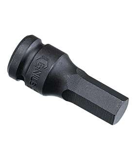 447619 Genius Tools 1/2 Inch Dr. 19mm Hex Head Driver 76mml -