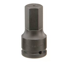 668834 Genius Tools 3/4 Inch Dr. 1-1/16 Hex Impact Bit Socket 88mml Cr-mo -