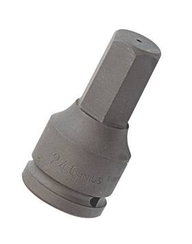 849826 Genius Tools 1 Inch Dr. 26mm Hex Impact Bit Socket 98mml