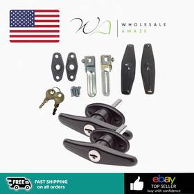 T311-j327-complete-kit Gordon Glass Co. Bauer Matching Set Locking T-handle Complete Kit Key J327