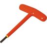 67604-i Gray Tools 4mm T-handle S2 Hex Key 1000v Insulated