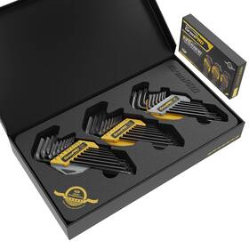 071394 Grenpro Allen Wrenches Sets Key Set Hex 35pc Long Arm Ball End