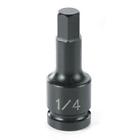 9904f Grey Driver Hex Pneumatic Drive 0.25 0.13 .