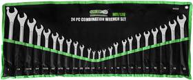 Grip 735090153502 24 Pc All-purpose Master Combination Wrench Set Mm/sae - Metric Chrome