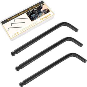 Grngven 445004285276 5mm Ball End Allen Wrench L Shaped Long Arm Cr-v Metric Hex Key For Bike Repair
