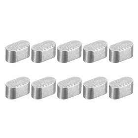 Gryfton 639664605445 10pcs Round Ended Feather Key 4x4x8mm Parallel Drive Shaft Stock