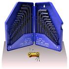 Gshk0802 Hex Keys Wrench Set Sae Metric Double Hexagonal 602524191969