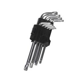 Gfsfsh-836 Guangzhoujiajimaoyiyouxiangongsi 9-piece L Shape Torx Wrench Set Long Arm Tamper Proof Screwdriver