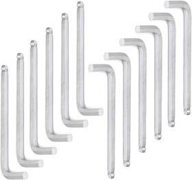 Guangzhoushiweibeiyimaoyiyouxiangongsi 445049885851 New 12pcs 5mm Hex Allen Wrench Long Arm Ball End Key Set Fast Shipping