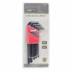 Gs050809 Hangzhou Great Star Indust Sae Hex-l Key Set Long Arm 13-pc. -gs050809