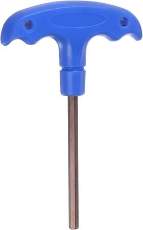 Hta230404hh0253 Harfington H5 T-handle Hex Key Wrench 5mm S2 Steel T-key Inner Hexagon Spanner R