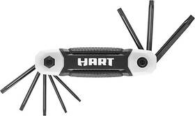Hart 810022391174 New 8-piece Folding Star Keys 270 Rotation T9 T10 T15 T20 T25 T40 T30 T27
