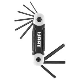 Hhsdfhk301 Hart 9-piece Folding Hex Keys Sae With Durable Housing Hhsdfhk301 Hart 9-piece Folding Hex Keys Sae With Durable Housing